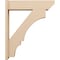 Ekena Millwork 7 1/2-in W x 30-in D x 36-in H Balboa Slat Rough Cedar Woodgrain TimberThane Outlooker, Primed Tan OUTUR075X30X36BOA24RCPR - alternate 2